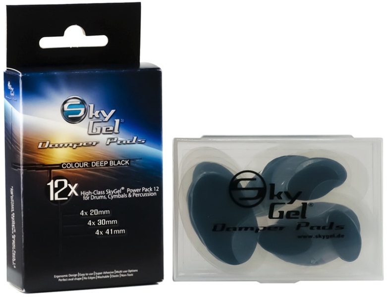 SKY Music Damper Pads SkyGel Deep Black